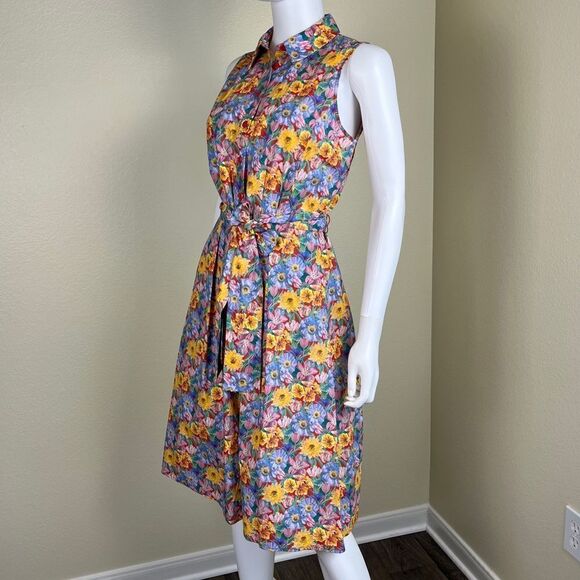 Antonio Melani Liberty Women’s Size 6 Vera Meadow Melody Cotton Shirt NEW Dress - Picture 3 of 15